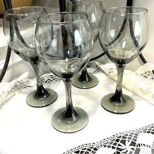 Four Wine Glasses
